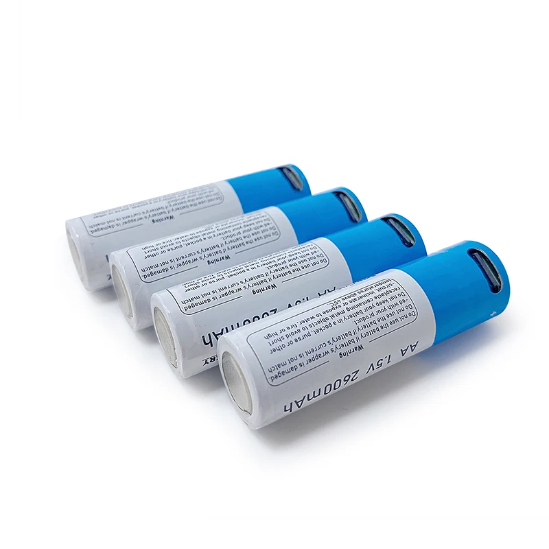 AA Battery 1.5V AA 2600mAh USB rechargeable li-ion battery for remote control mouse small fan Electric toy battery Cable