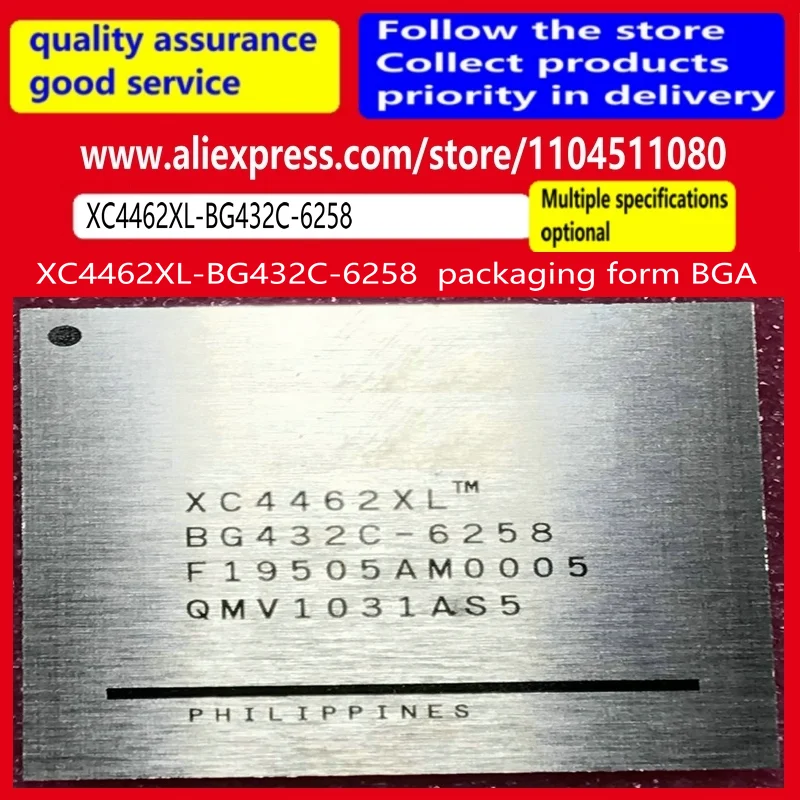 

XC4462XL-BG432C-6258 новый оригинальный подлинный XC4462XL-BG432C6258 упаковка в форме BGA