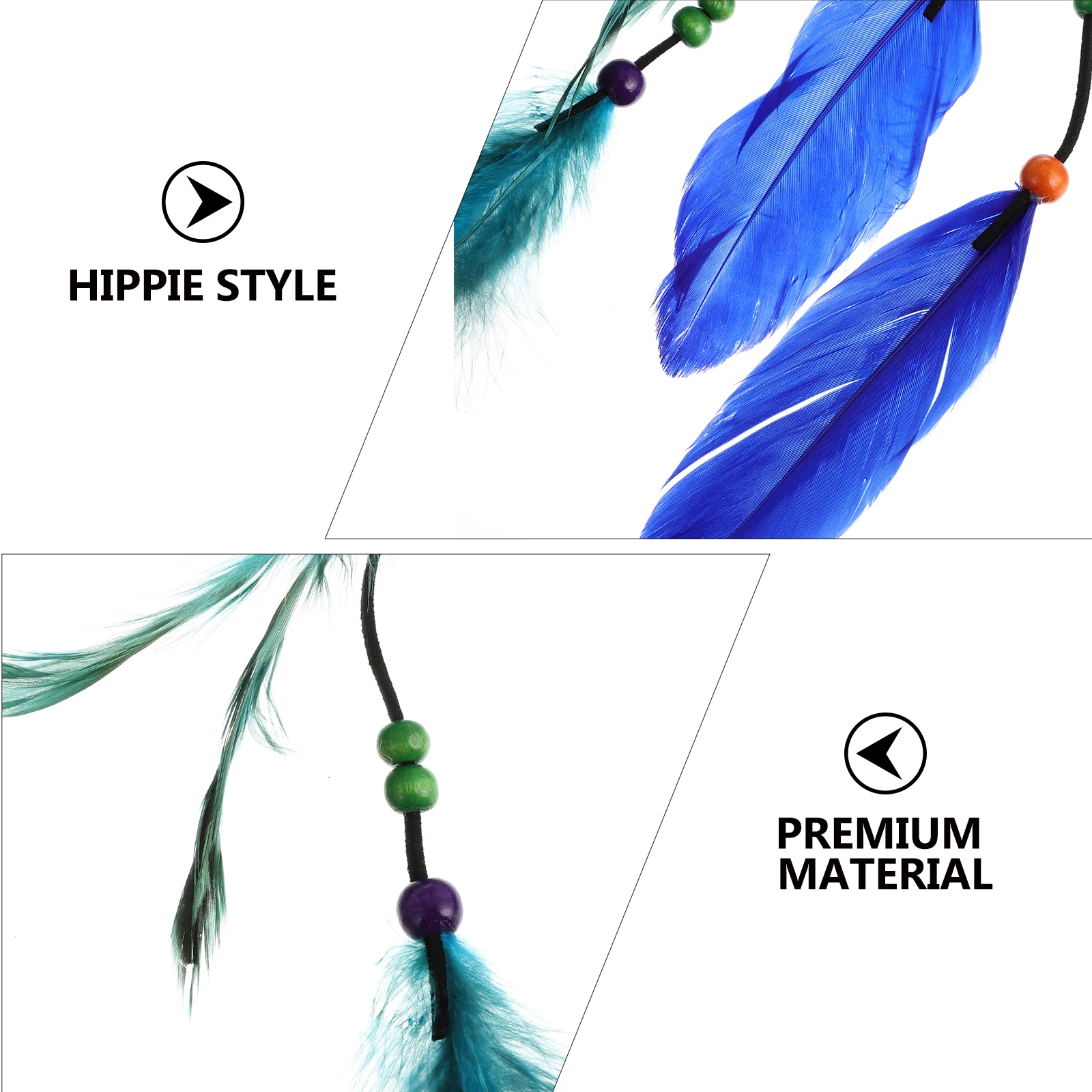 

Bohemian Headband Women Hairband Faux Rope Boho Belt Hair Accessories Holiday Gift Graduation Present