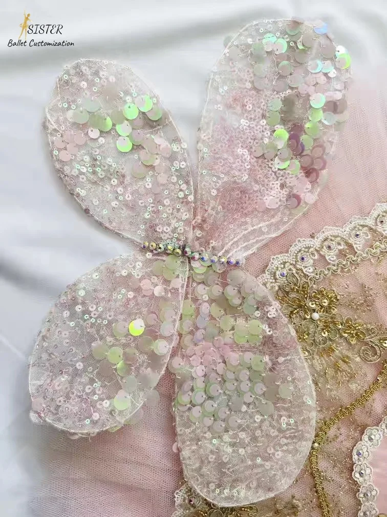 Robe Tutu de Dégradation Personnalisée Haut de Gamme pour Adulte et Enfant, Tenue de Concours Professionnel pour Fans de Spectacle et Fille, Nouvelle Collection