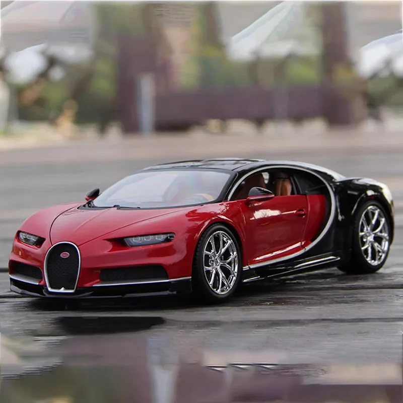 

Diecast 1:18 Scale Bugatti Chiron Automotive Alloy Simulation Static Model Show Display Collection Gift Toy Souvenir Ornament