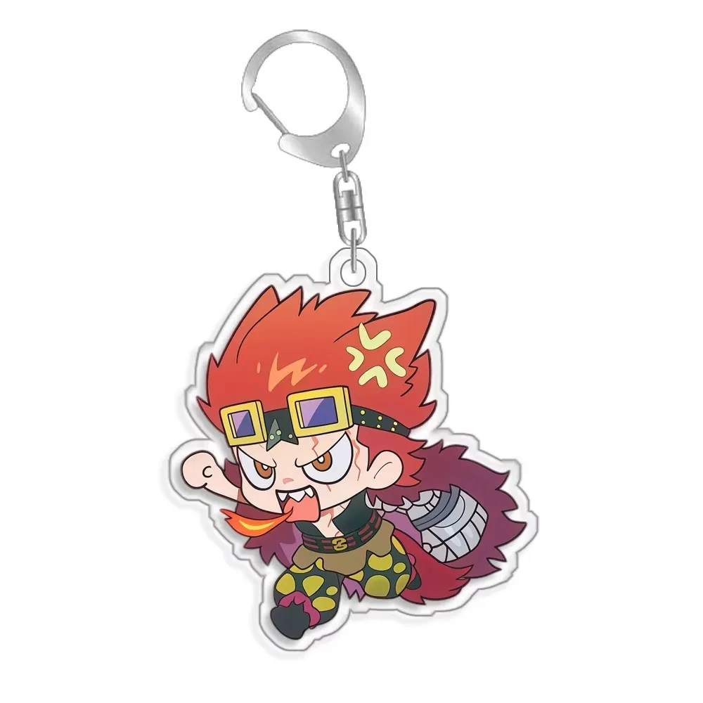 One Piece Cute Q Version Acrylic Keychain Perona Katakuri Luffy Sanji Usopp Cartoon Pendant Key Ring Bag Charm Collectible Gift view 4