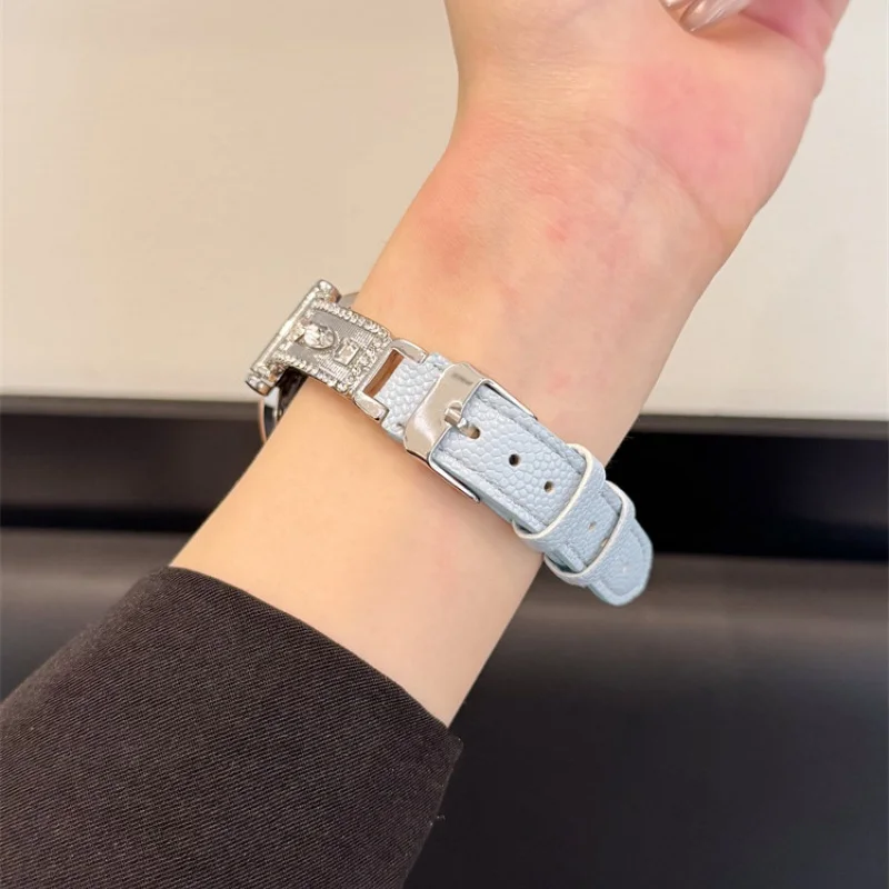 سوار على شكل بذور السمك مناسب لهواوي GT5/GT5 Pro/GT4/GT2/3/4 22 مللي متر/20 مللي متر/18 مللي متر أحزمة ساعة عصرية