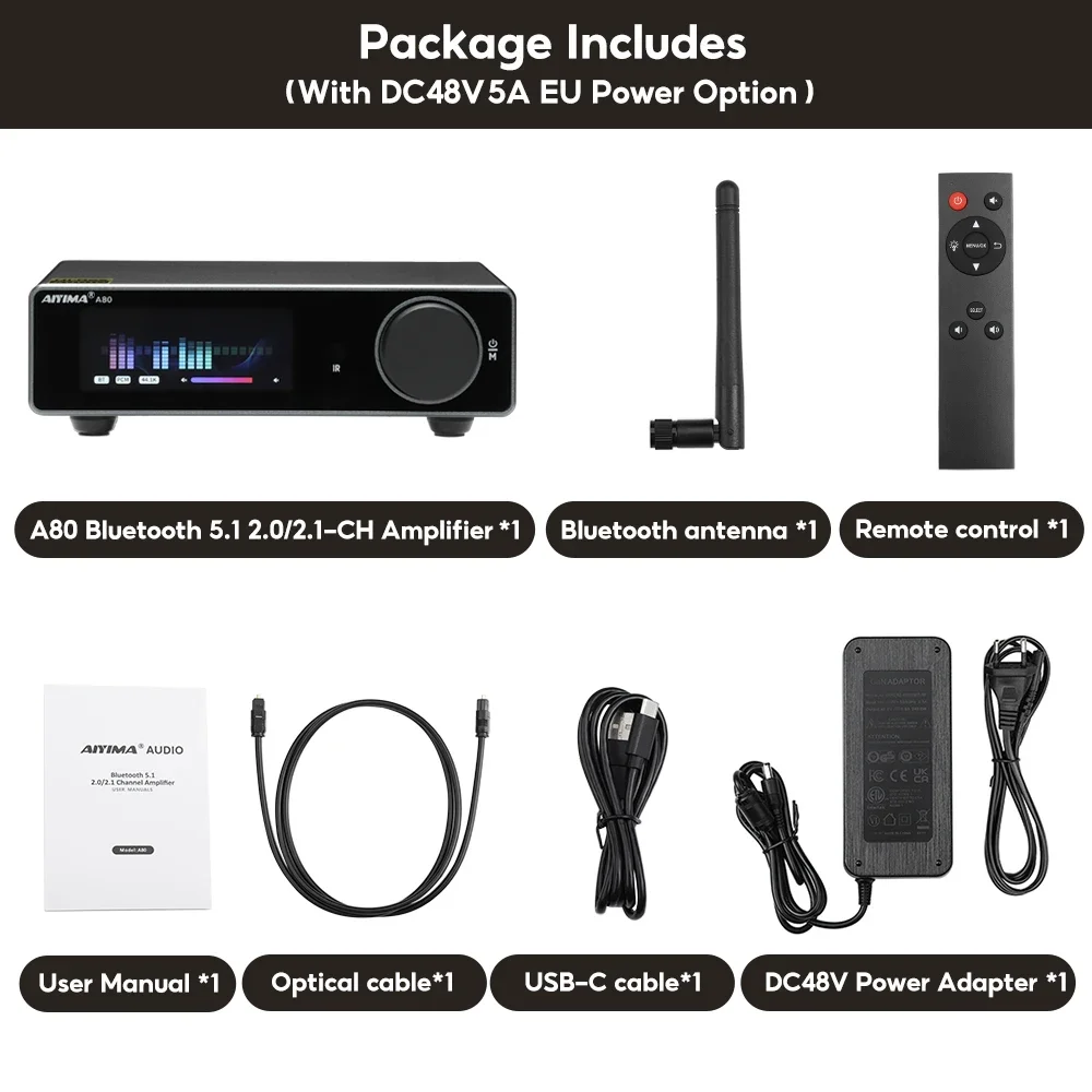 AIYIMA A80 TPA3255 訳あり品 Scb0db668bf404e0ab546162e29c9b
