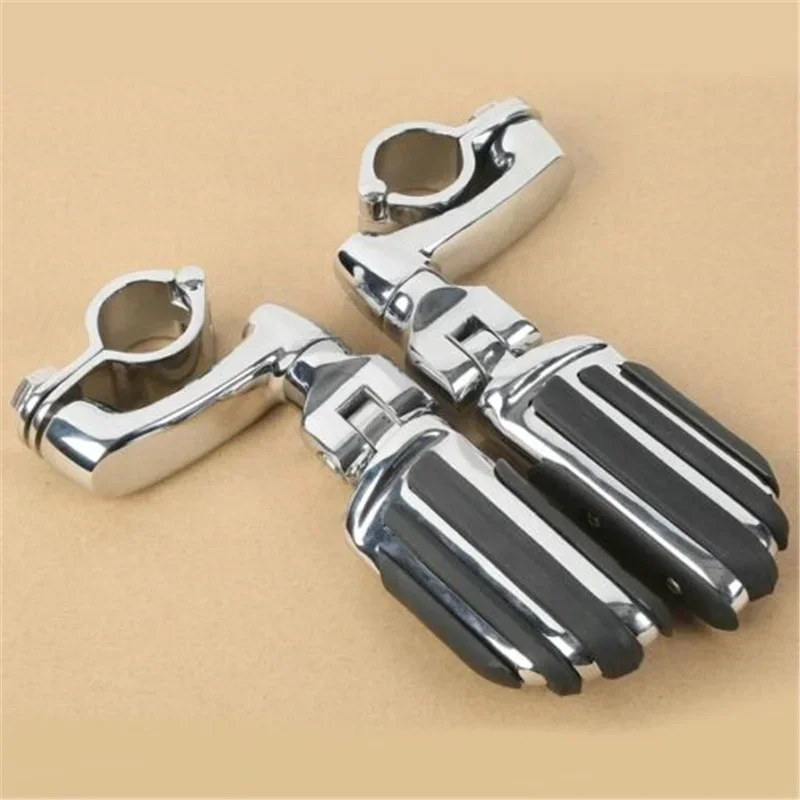 

Motorcycle Acsessories Accessory Adjustable Highway FootPeg Footrest For Harley 32mm 1 1/4" Bar Universal
