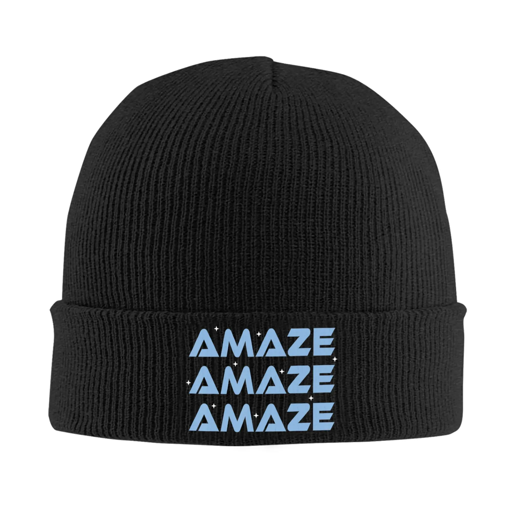 Project Hail Mary Amaze Repeat Poster Knitted Hat Autumn Winter Beanies Ski  Cap Female Male Acrylic Casual Bonnet