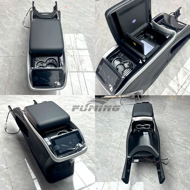 Suitable for 16-25  V-Class W447 Center Console Modified Armrest Box V300 V260 Refrigerator With Touch Screen Model