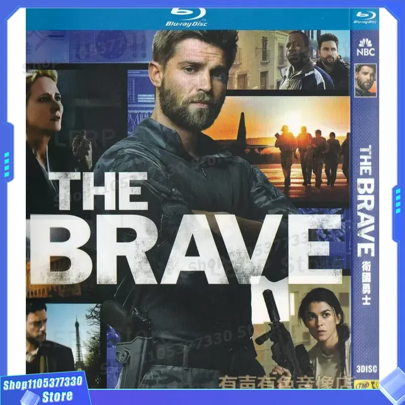 

American action thriller TV series Patriotic Warriors genuine high definition BD Blu-ray 3-disc