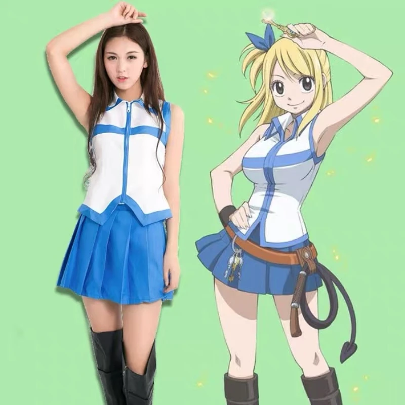 New Popular Cosplay Costumes Halloween Fresh and Cute Anime Cartoon School Performance Comic Show Performance Cosplay Costumes