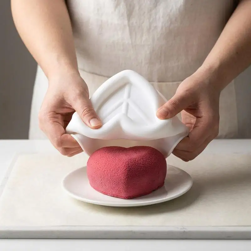 Flower-shaped and Star-shaped Silicone Cake Molds French Mousse Cake Molds Home Baking Tools Kitchen Styling and Baking Supplie