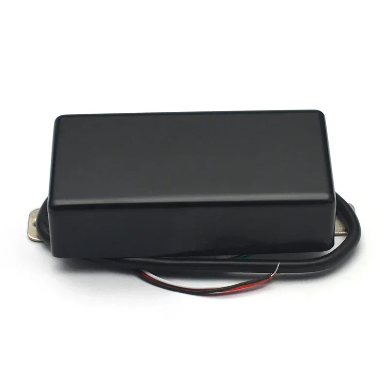 Sealed Alnico 2 Brass Cover LP Guitar Humbucker Pickup 4 Coil Cable Output 7.5K/15K Coil Splitting Alnico II Humbucker Pickup