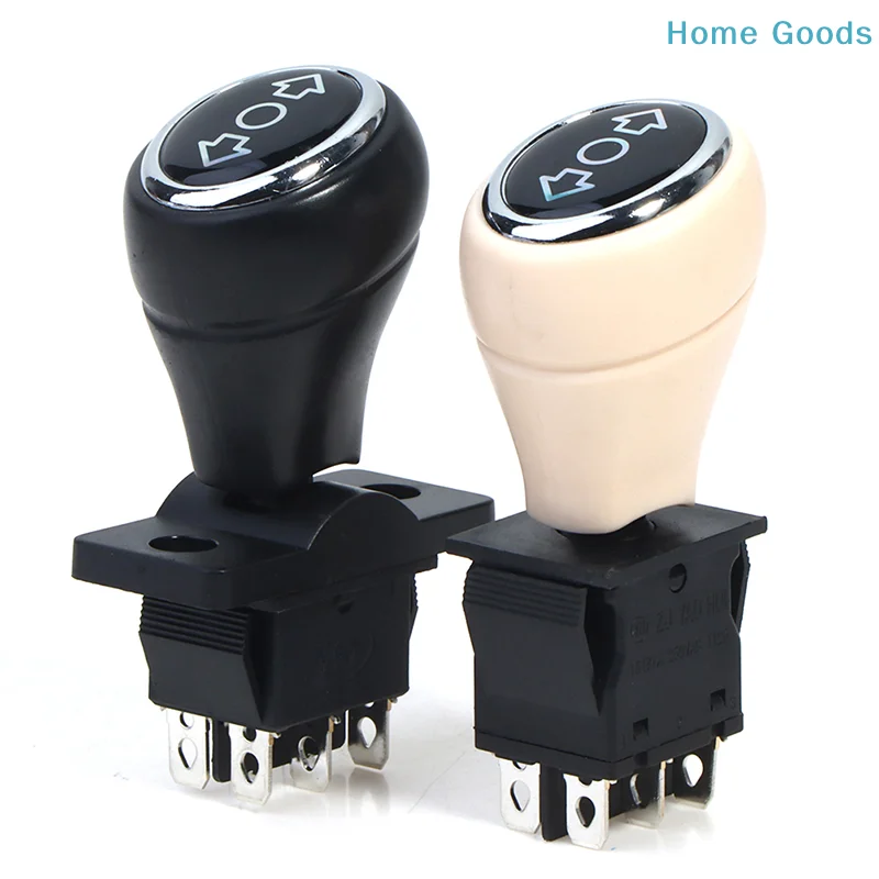 1PC Children's Electric Vehicle Forward and Backward Gear Switch Arrow Position with cover handle reset boat type switchproduct
