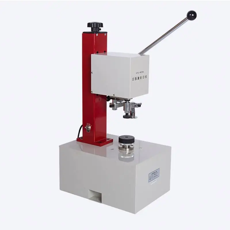 Hot Automatic Desktop Electric Capping Machine for 10-32mm Vials with Aluminum Foil Sealing and Metal Cap Locking