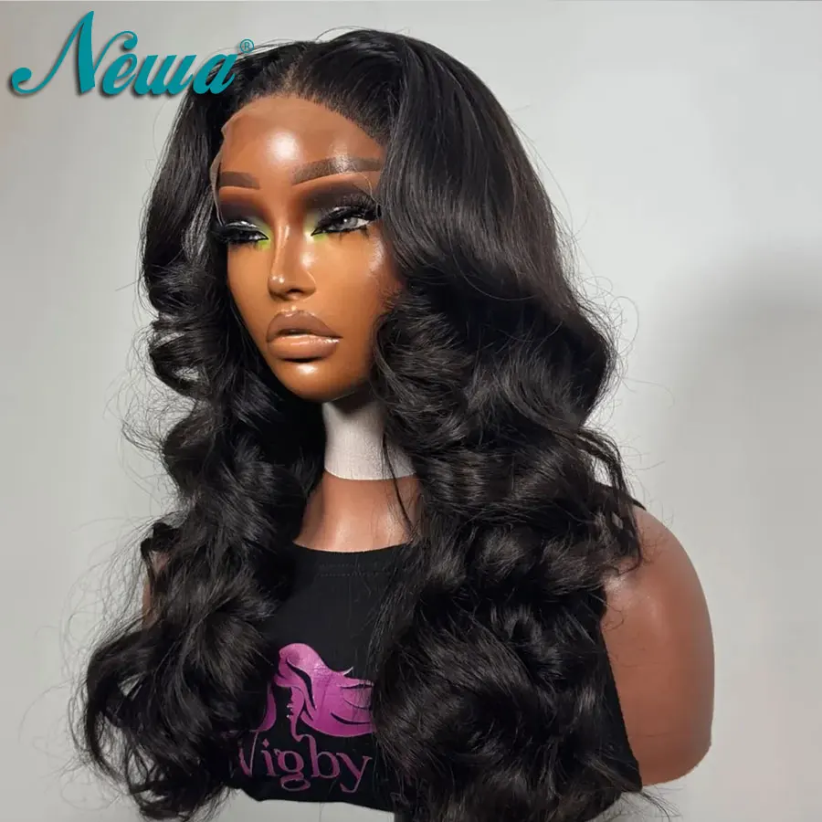 

Новый парик Newa Hair 5x5 HD Lace Closure без клея, с предварительно выщипанной линией роста волос, объемными кудрями, невидимой HD-сеткой, сливающейся с кожей, HD-фронтальный парик
