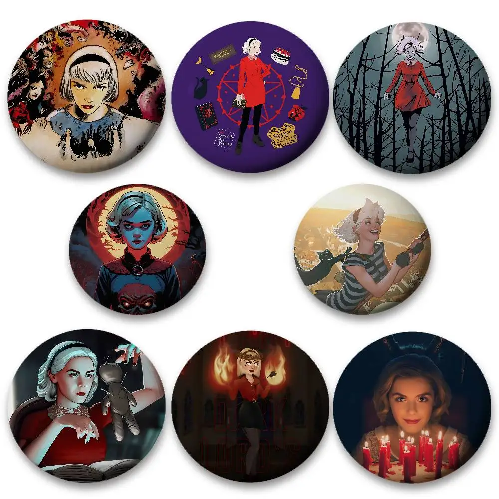 

Значки C-Chilling Adventures Of S-Sabrina, броши ручной работы, значки для одежды, украшения для рюкзаков, аксессуары