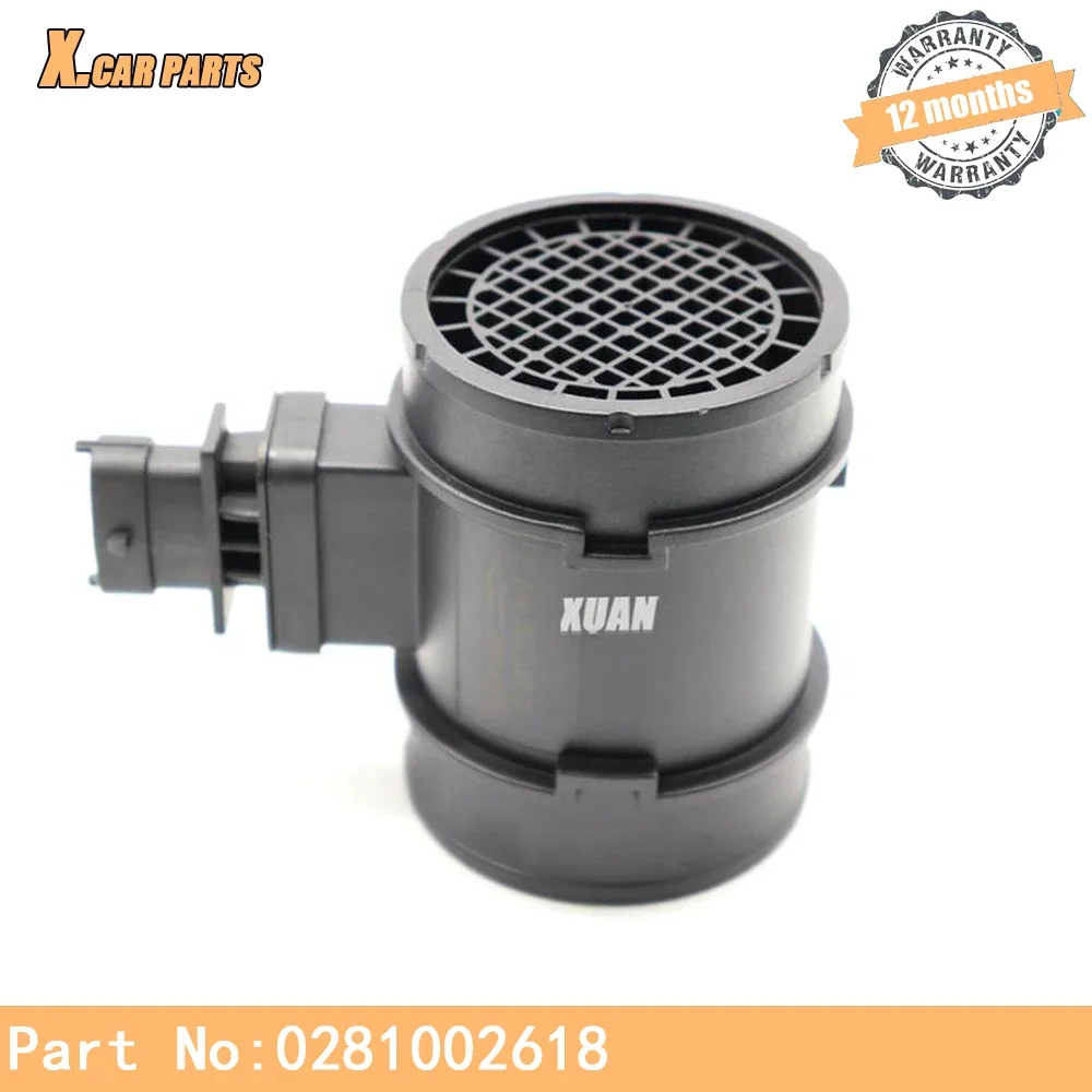 

0281002618 Mass Air Flow Meter MAF Sensor For Saab 9-3 9-5 Suzuki Lancia Alfa Romeo Chevrolet Fiat Vauxhall Opel Astra 55350048