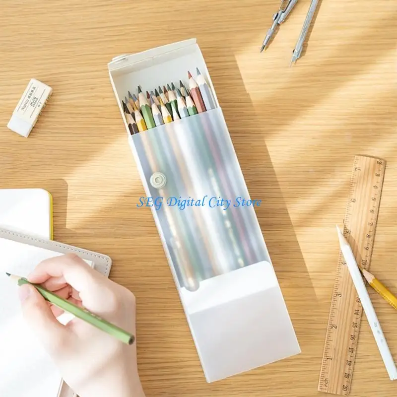 Caja lápiz plástico duro U75B 2pcs