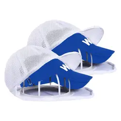 2pcs Anti Deformation Hat Washer Hat Cleaning Kit With Hat Washer Cage And Laundry Bag Multifunctional Baseball Cap Hat Washer