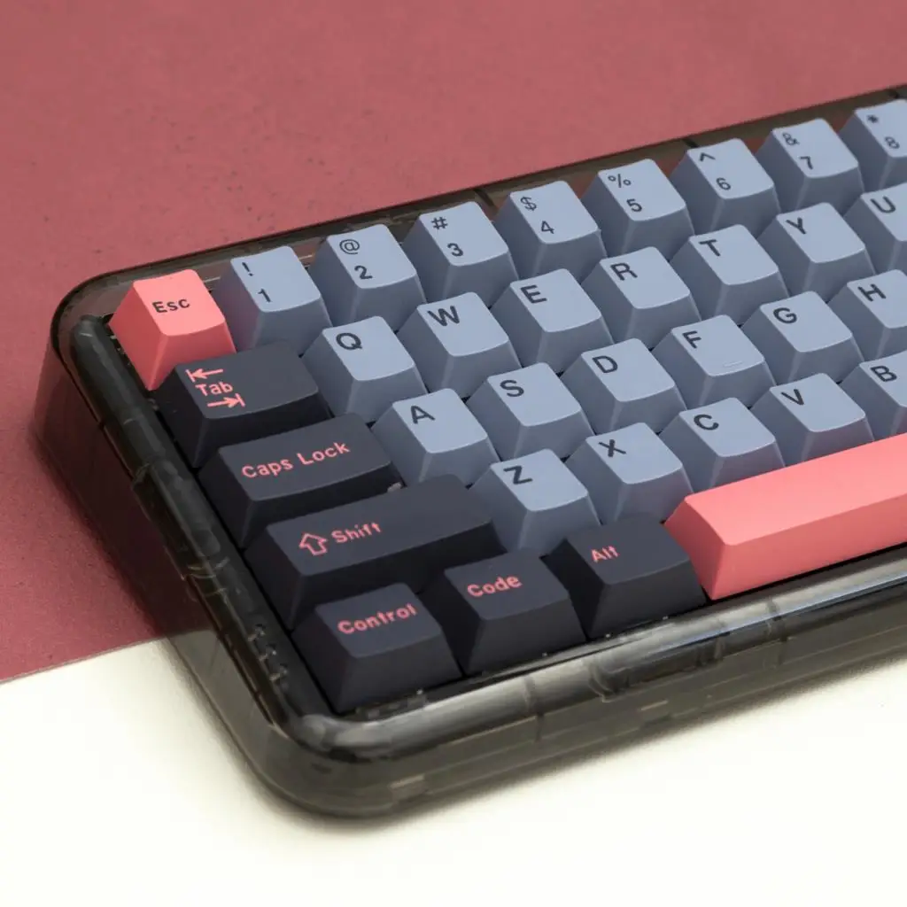 173 Keys GMK Keycaps 8008 Black Blue Cherry Profile ABS Keycap For MX Switch Mechanical Keyboard  DYE-SUB ISO Key Caps Custom