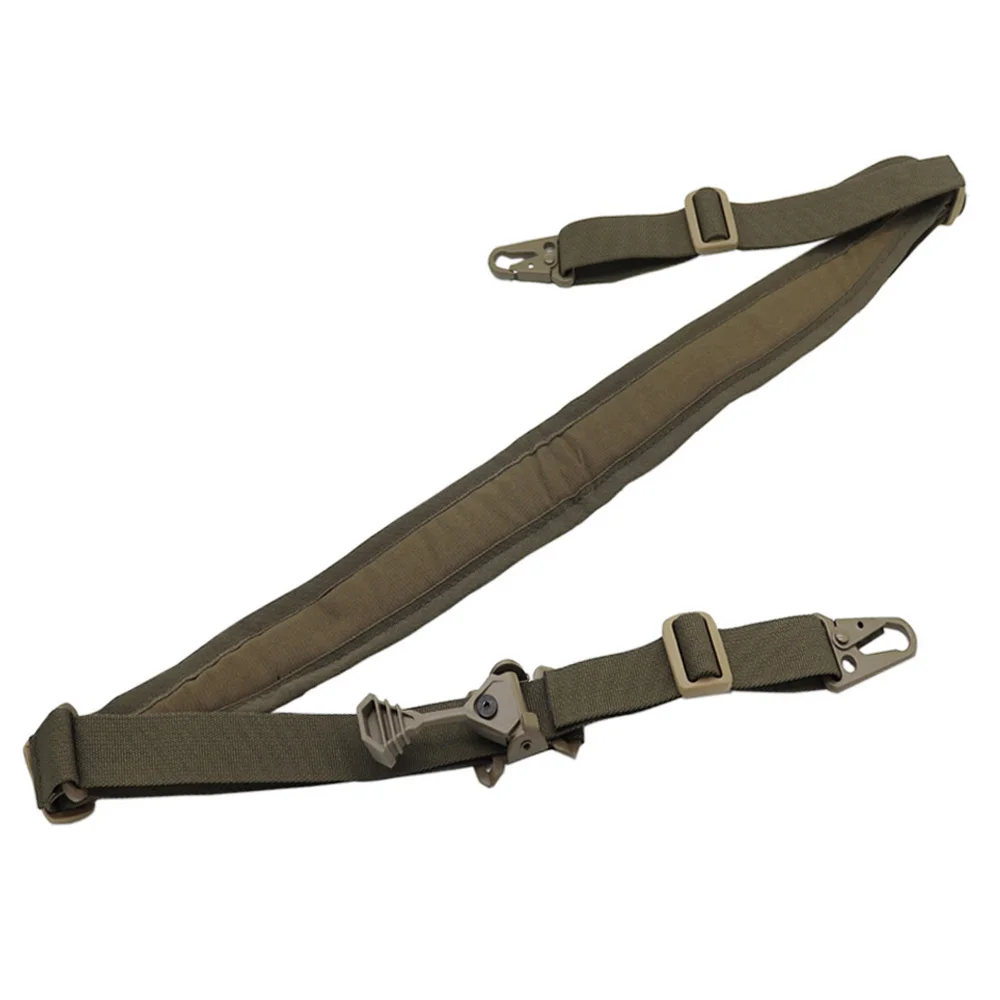 Correa táctica dos puntos ajustable nailon para rifle airsoft