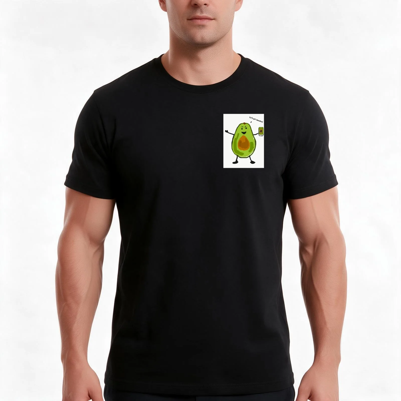 Smashed T-Shirt, Summer Casual Cotton Tee, Oversized Streetwear Tops, Vintage Graphic Print, Loose Fit Short Sleeve, 100% Cotton