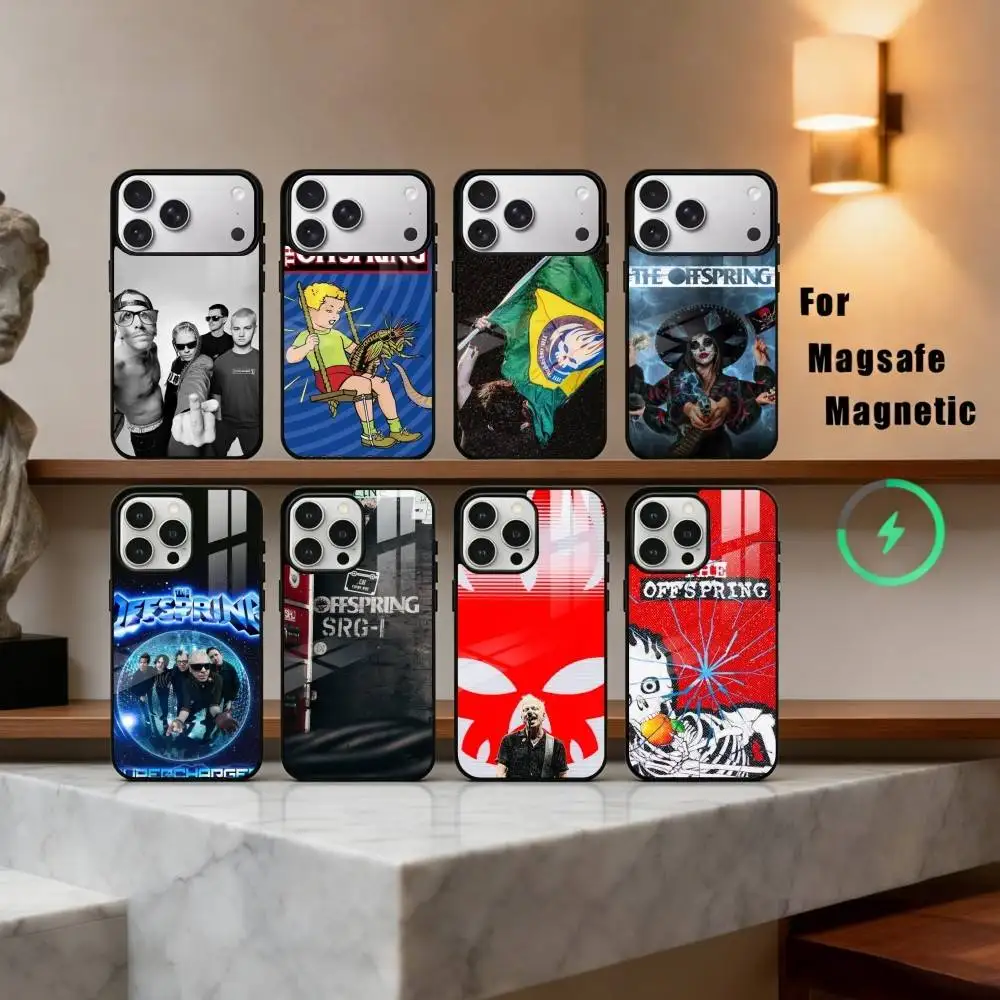

Punk T-The O-Offspring Band Phone Case For iPhone 17,16,15,14,13,12,Plus,Pro,Max for Magsafe Magnetic Wireless Charging