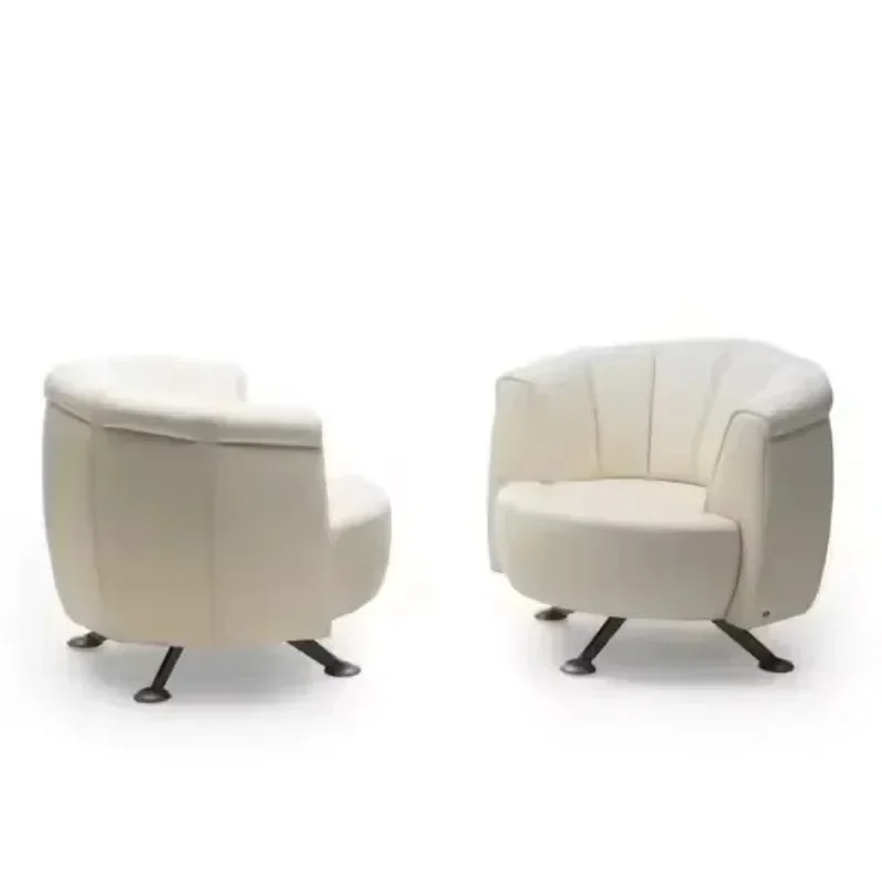 luxury modern minimalist leather/sponge villa sofa with advanced technology back adjustable function living room sofa