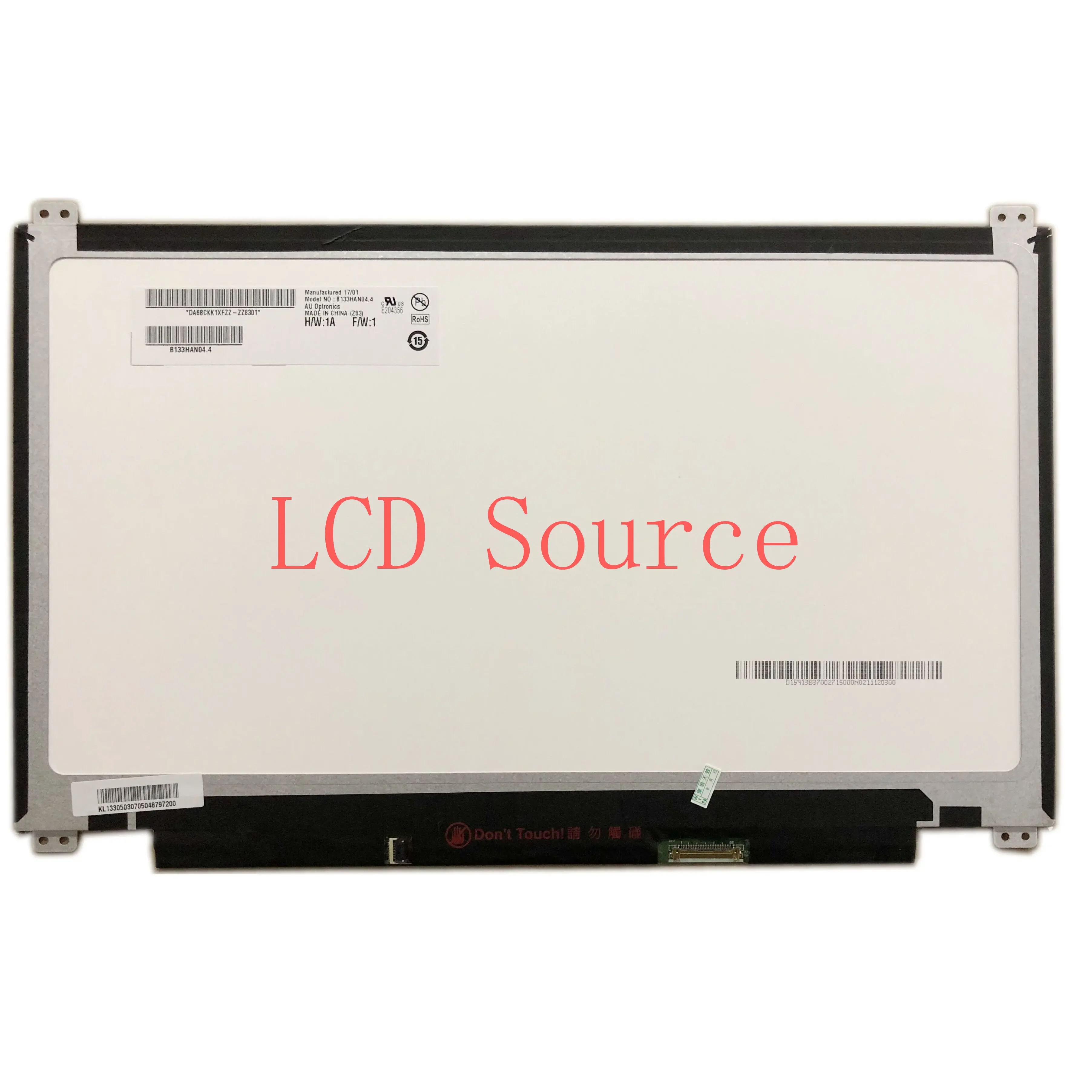 B133HAN04.4 fit B133HAN04.2 LP133WF2 B133HAN04.7 1920*1080 EDP 30 pin IPS LCD Screen