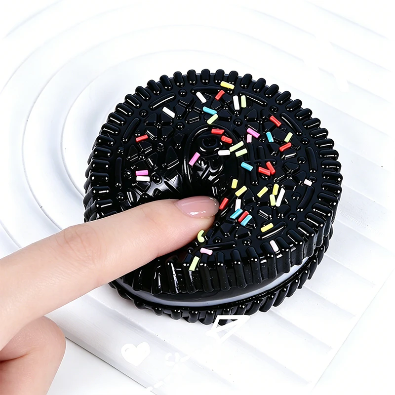 Squishy Simulation Oreo Stress Ball Squeeze Toys Creative Cookie Super Soft Fidget Toy ASMR Sensory Anti Stress Toys for Adults - view 4