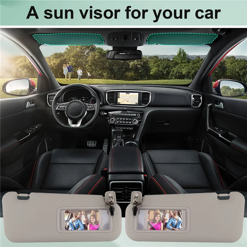 

Portable BBM2-69-320C-75 BBM3-69-320C-75 For Mazda 3 2010 2011 2012 2013 Car Interior Roof Sunvisor Sunshield Sun Visor Sunshade