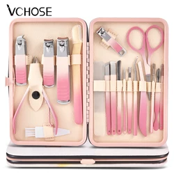 10/13/19 Pcs Stainless Steel Manicure Pedicure kit Professional Nail Foot Care Manicure Cutters Nail Clipper Set Nail Art