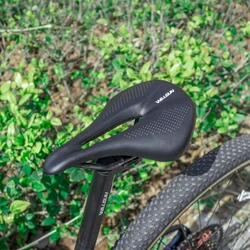 Lightweight Carbon Fibre Saddle 155mm 145mm Cycling Seat Cushion MTB Road Bike Soft Sponge Bicycle Saddle Bicycle accessories