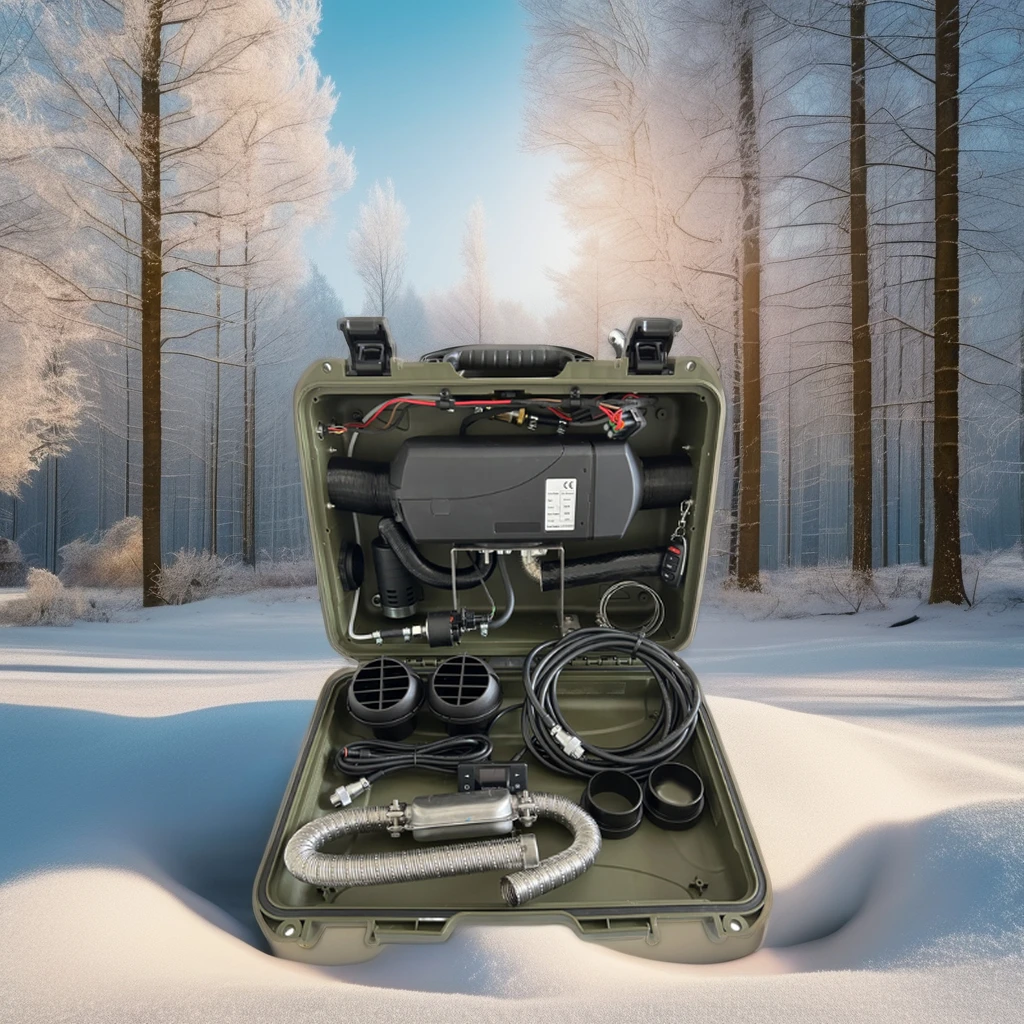 JP سخان مواقف السيارات المحمول 12 فولت 24 فولت 2 كيلو واط سخان الديزل مع مروحة ABS حالة جديدة للسيارة والقارب هينو صنع