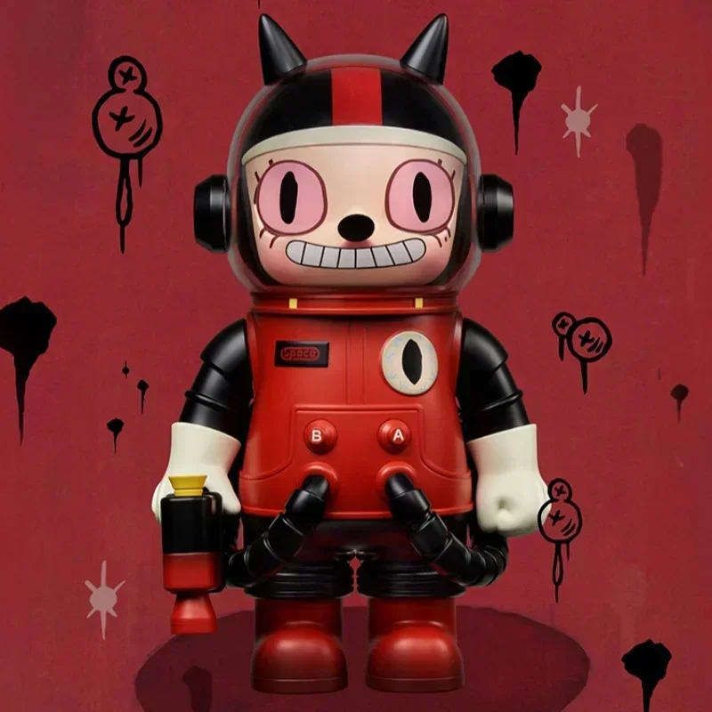 

New Mega Space 400% Molly Gary Baseman Molly Anime Figure Cute Doll Surprise Gifts Desk Ornament Collection Molly Model Toys