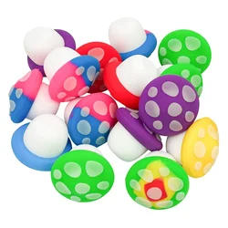 5 stuks paddestoelvormige non-stick siliconen doos containers was opbergdoos