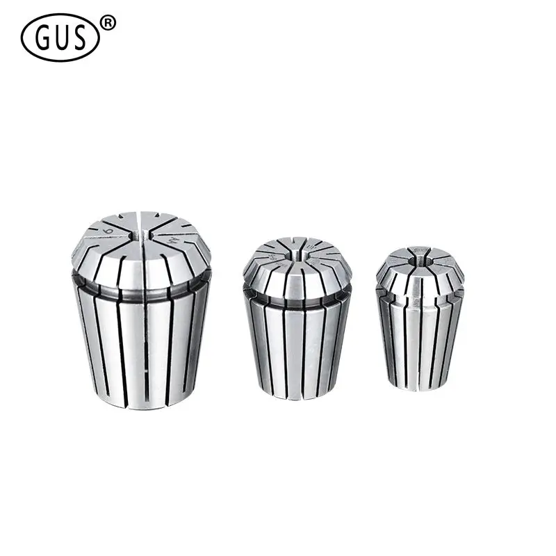 GUS precision 0.003 Spring Collet ER11 ER16 ER20 ER25 ER32 Collet Chuck 1-20 For CNC Engraving Machine Milling Lathe Tool Holder