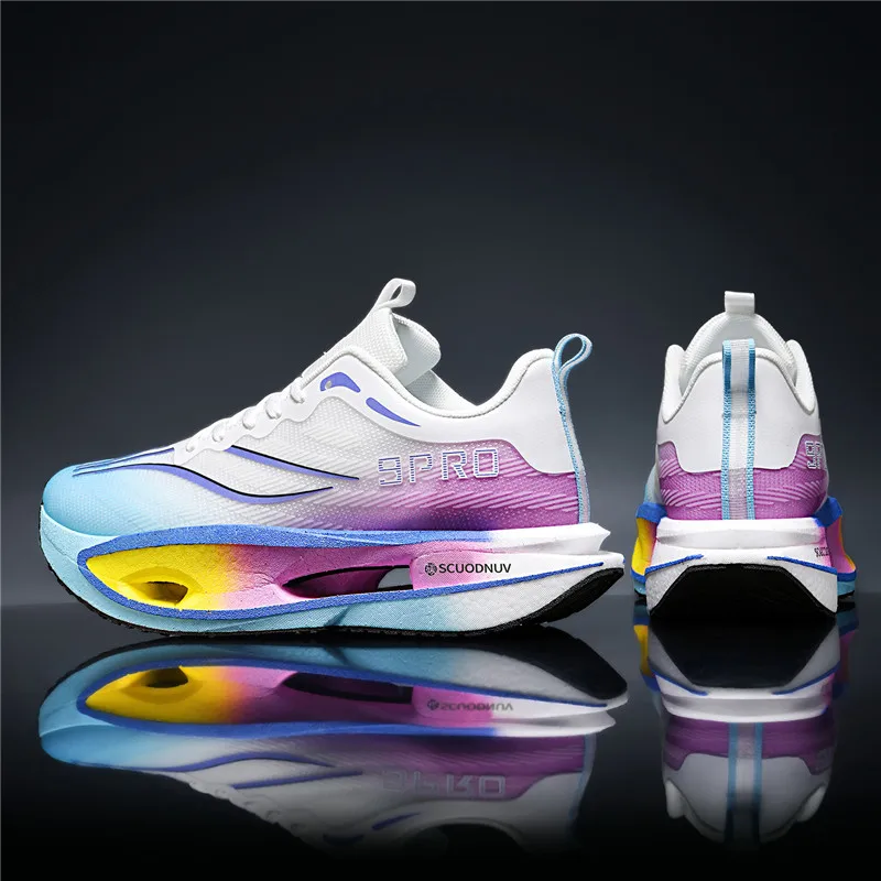 

Autumn Running Shoes Men Speciality Sneakers Comfortable Anti-slip Athletic Shoes Man Marathon Carbon Board Sports Shoes Women