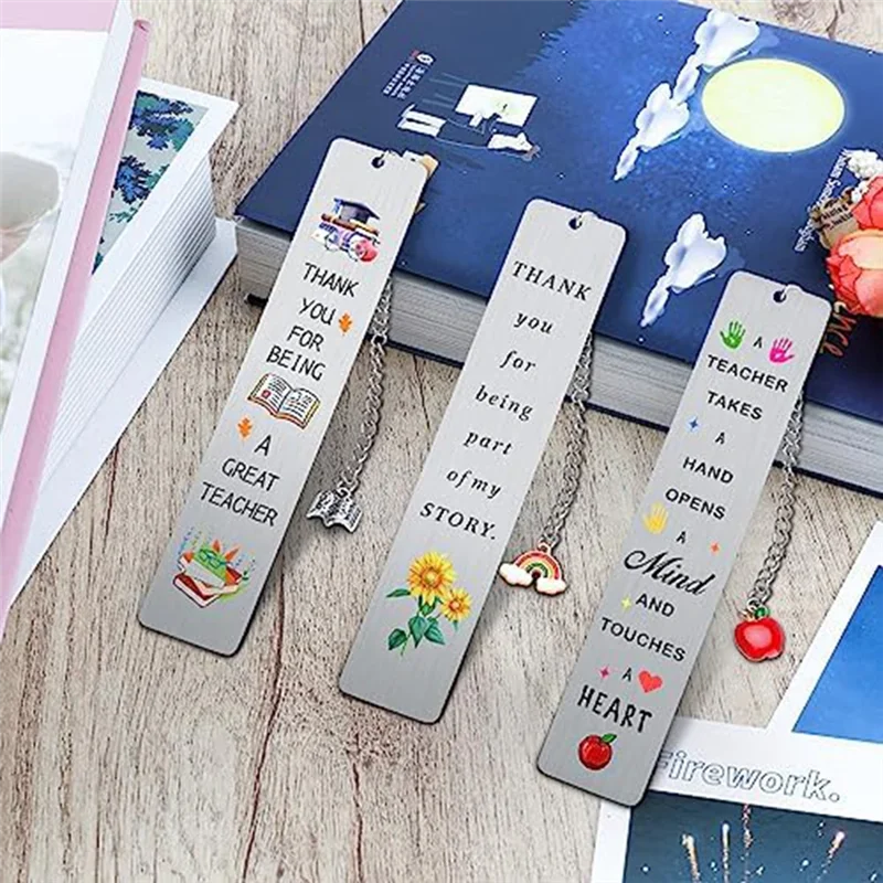 !Buy Now Thank You Teacher Gifts, Teacher Bookmark Teacher Appreciation Gifts for Graduation Gift, Retirement, Birthday