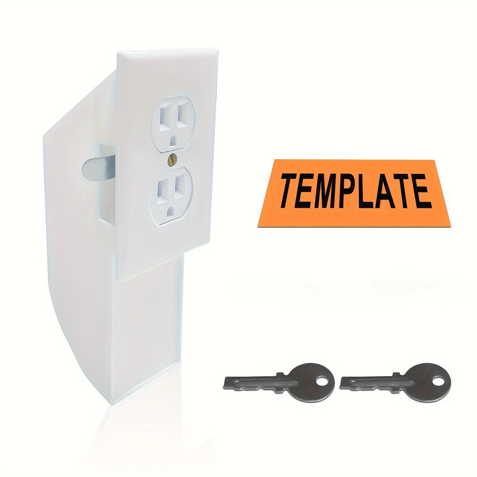 صندوق مقبس آمن على الحائط المخفي مع لوحة تزيين مقصورة سرية، لا يتطلب تركيب أدوات. يتطلب أدوات التركيب،