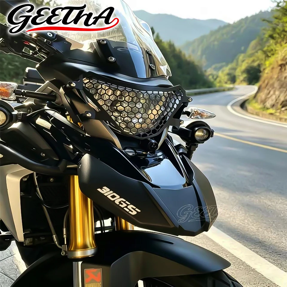2017-2024 Motorcycle Modification Parts for BMW G310GS G310 GS Front Nose Fairing Winglets Front Fender Extension and Hub Caps 2