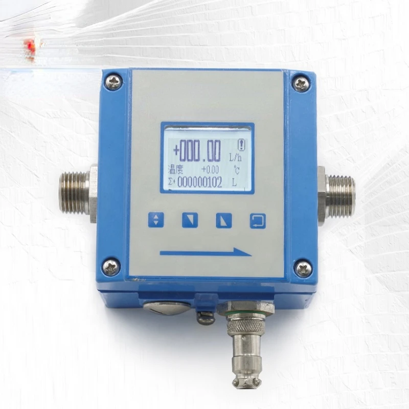 

Low-cost Electromagnetic Flowmeter Mini 4-20mA output digital magnetic flow meter for water juice and milk DN3~DN15 AMAG