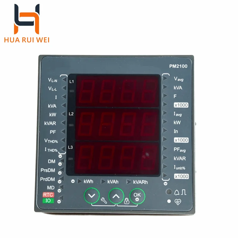 

2026 Hot Sale New METSEPM2125C2DI2RO Industrial Automation Multi-function Meter PLC