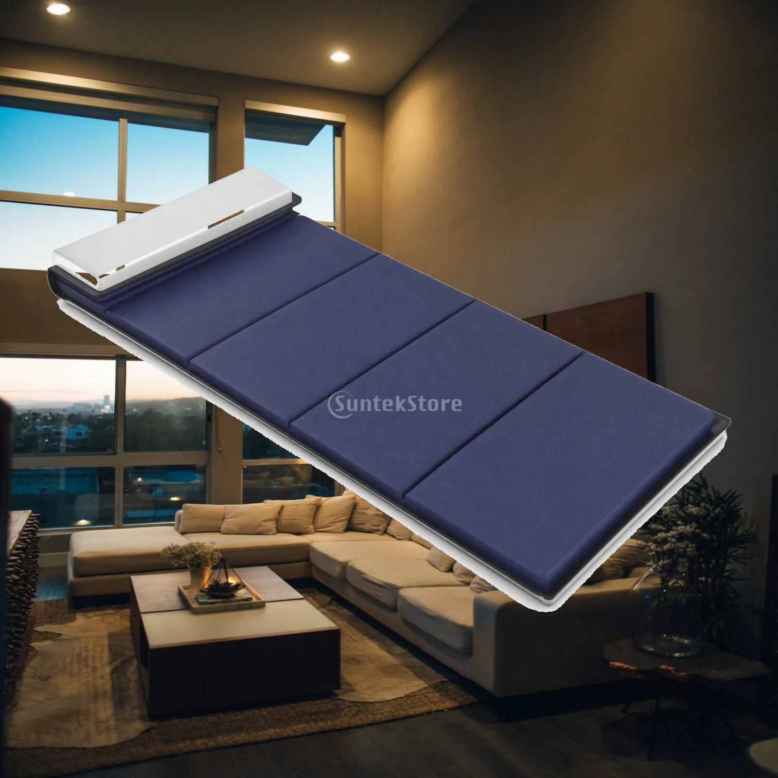 sleeping-mat-with-padded-pillow-foldable-waterproof-and-rollable