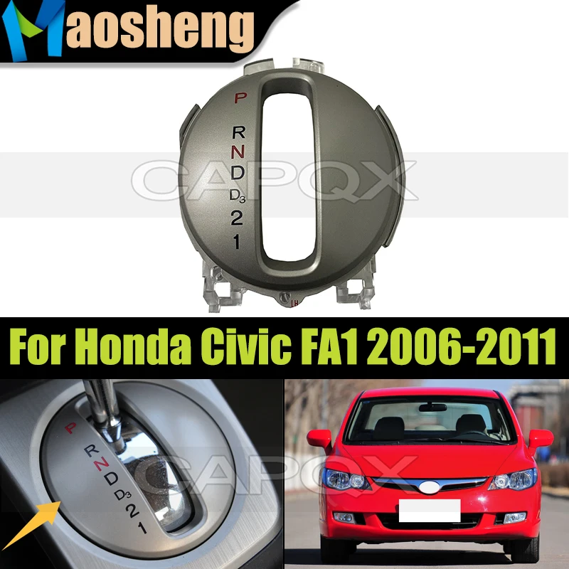 

Car Gear Panel For Honda Civic FA1 2006-2011 Transmission Trim Cover Handle Decorative Frame