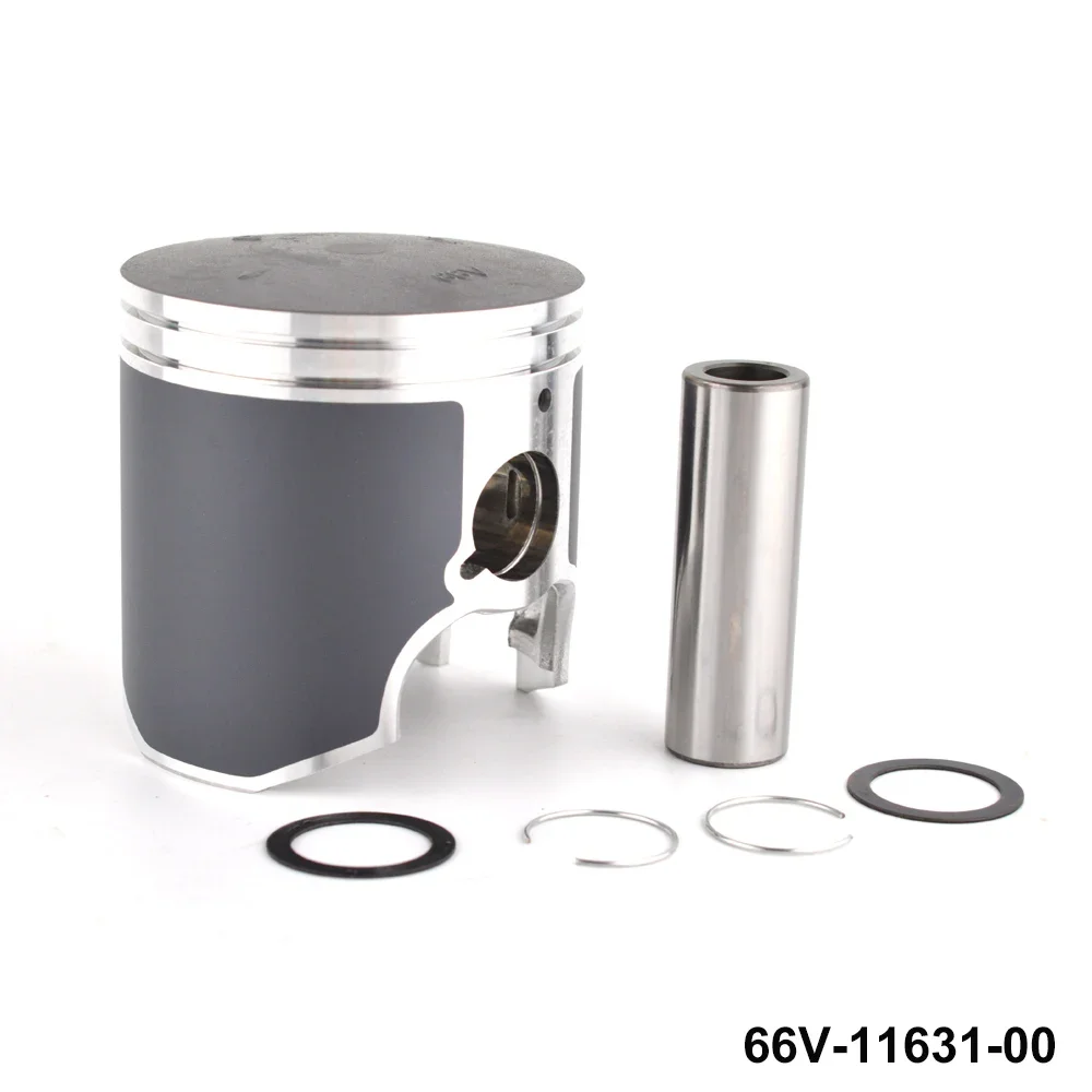 

66V-11631-00 66E-11631-00 STD Piston Kit for Yamaha Jet Ski Waverunner XLT1200 GP1200R 2 Cylinder Outboard Engine 66V-11631-00