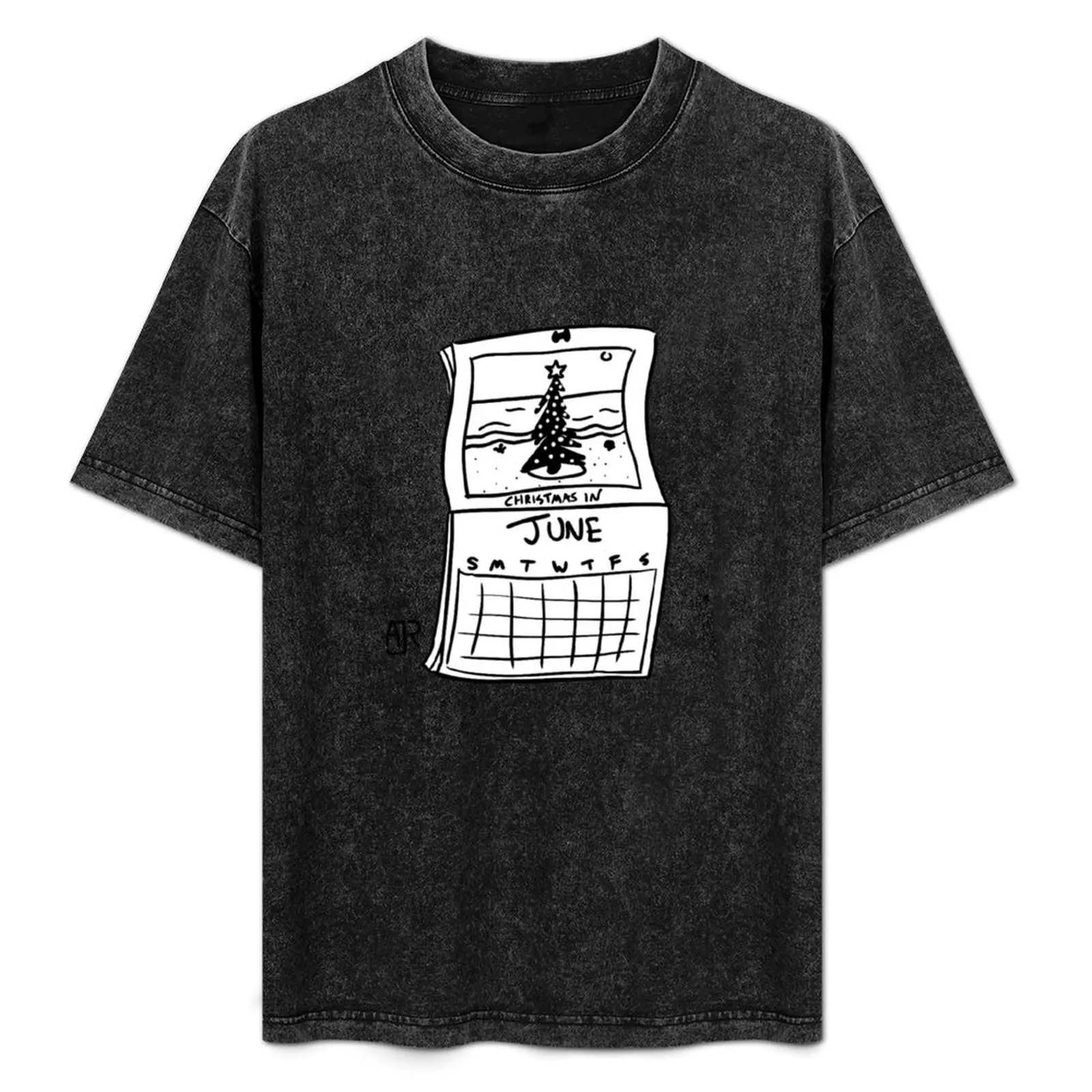 

Christmas in June T-Shirt cotton graphic tees summer tops affliction shirts croswit shirt man mens workout shirts