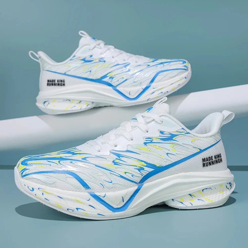 Mens Running Shoes 2025 Autumn New Ultra Light Rebound Breathe Mesh Cushioning Marathon Training Tennis Shoes for Men