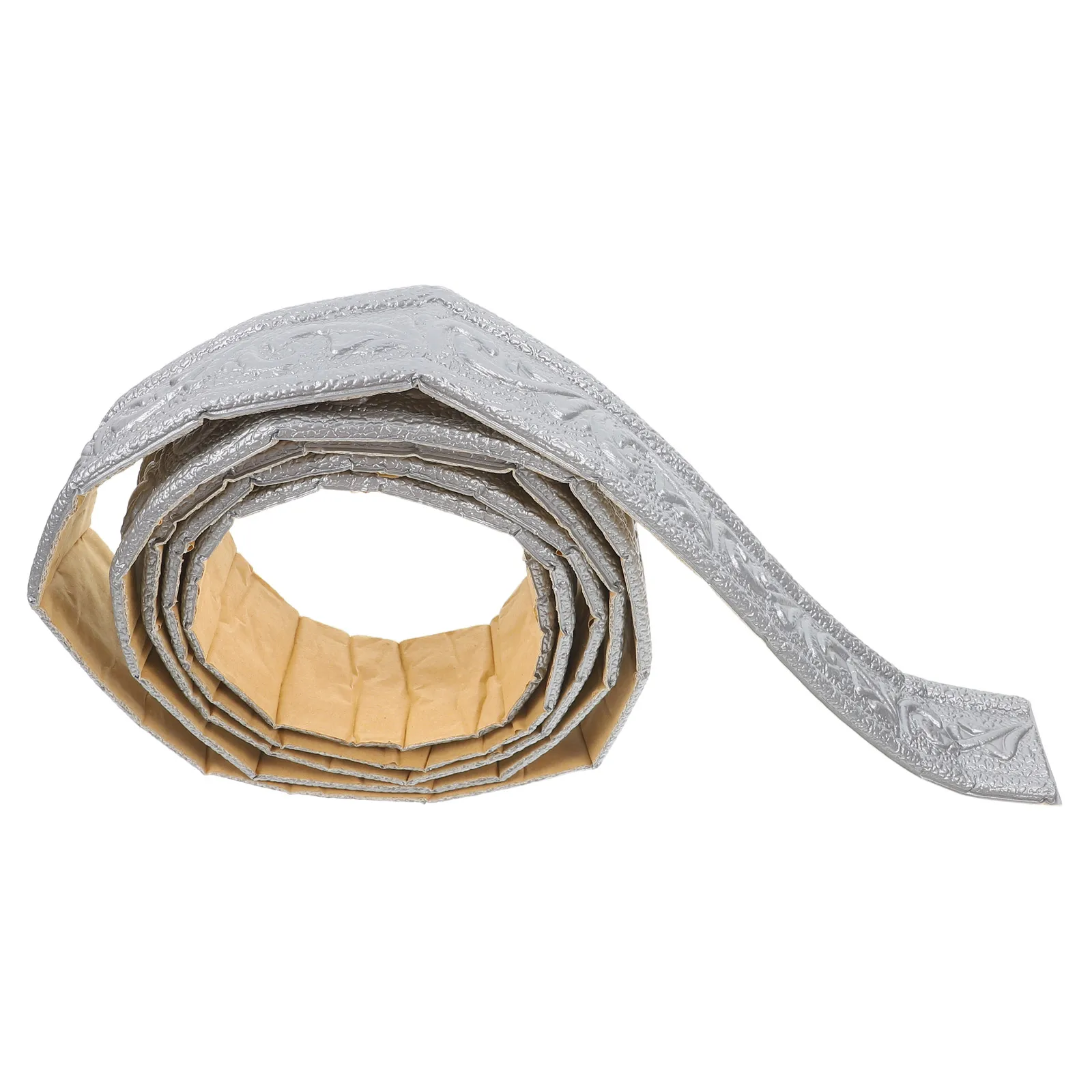 รอบเอวบรอบเพดาน Moulding Trim โฟม Moulding ยืดหยุ่นวอลล์เปเปอร์ขอบตกแต่งสําหรับกระจกเทป Mouldings กาว