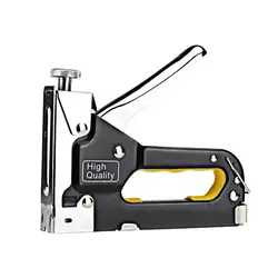 3 In 1 Nail Gun DIY Furniture Construction Stapler Upholstery Staple Gun With 600 Staples Home Decor Carpentry Tool