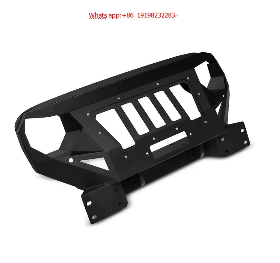

ForGrumper Stubby Short Version Front Bumper For Jeep Wrangler JK 07-17